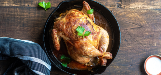 1217-PC West Coast IPA™ | Garlic Herb Butter Roast Chicken